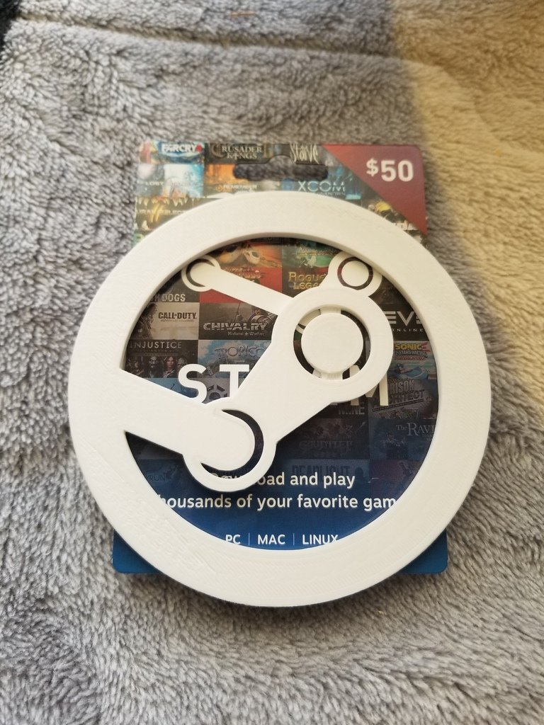 Držač za Steam karticu poklon – 3D štampano