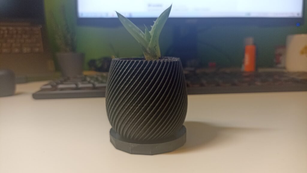 Posuda za cvijetak, moderni lonac – 3D štampano