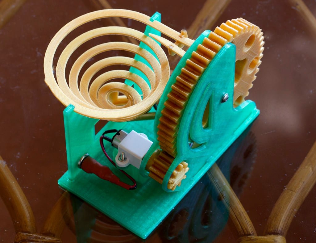 Motorni stroj za kuglice – edukativni set – 3D štampano