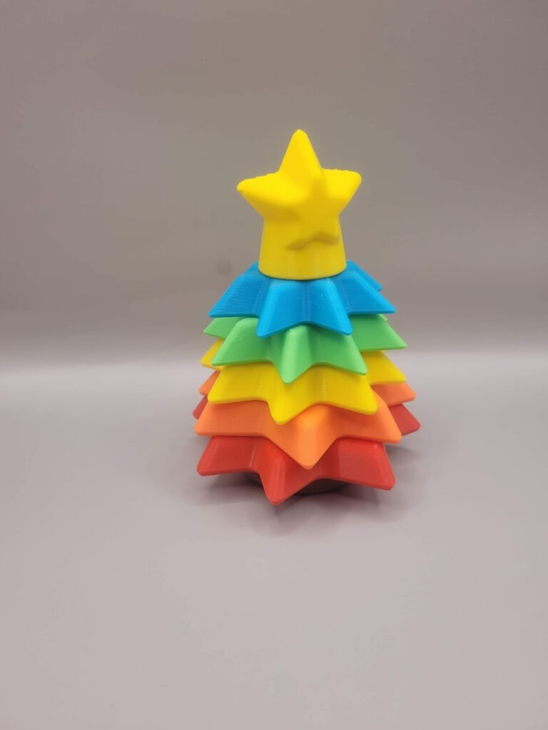 Složivi božićni Igračka – 3D štampano