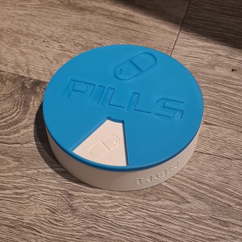 Organizator lijekova za sedam dana – 3D štampano