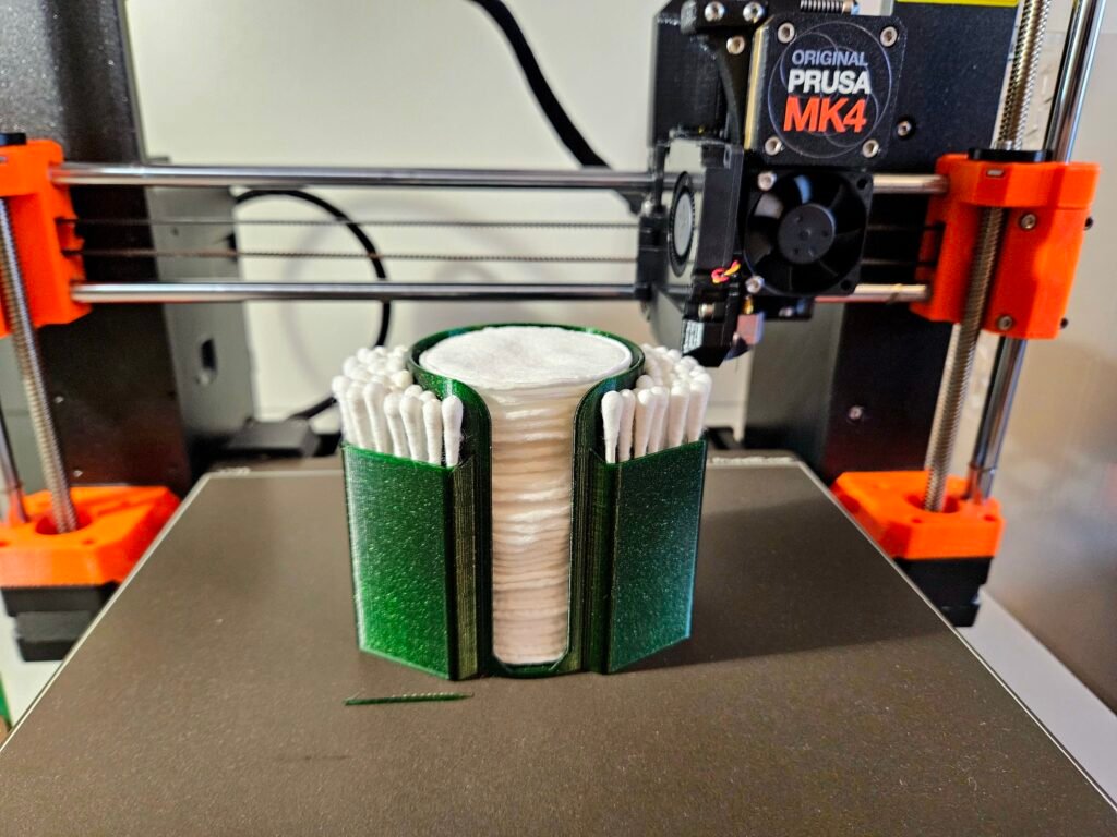 Držač za vate i štapiće – praktična pomoć – 3D štampano