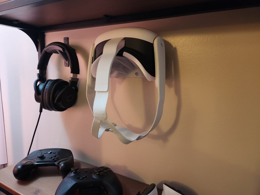 Držač za Quest 3 na zidu – 3D štampano