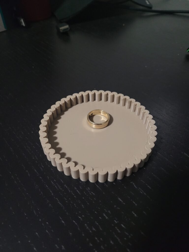 Posudnik za nakit, stilizovan dizajn – 3D štampano
