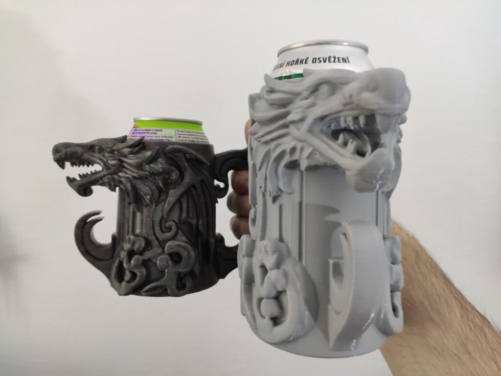 Držač za pivo, posuda za limenke – 3D štampano