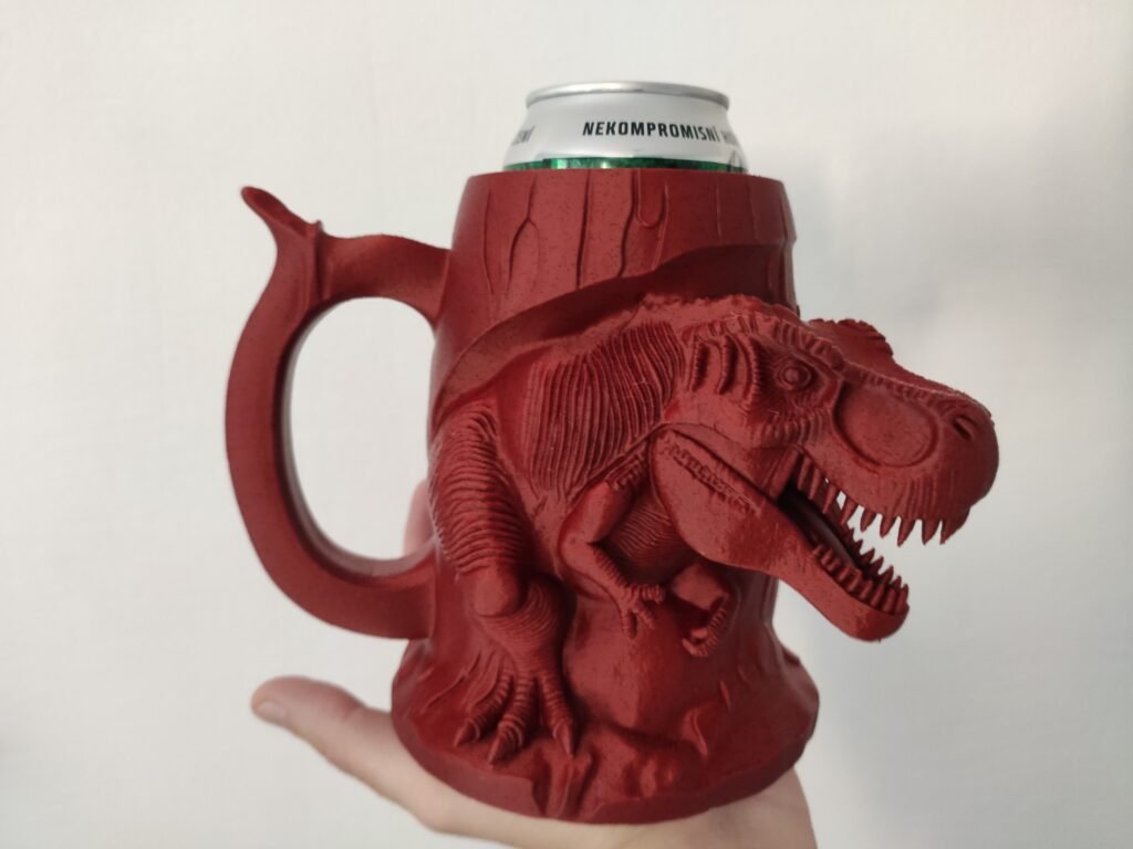 Držač za pivo – T-Rex stilom – 3D štampano