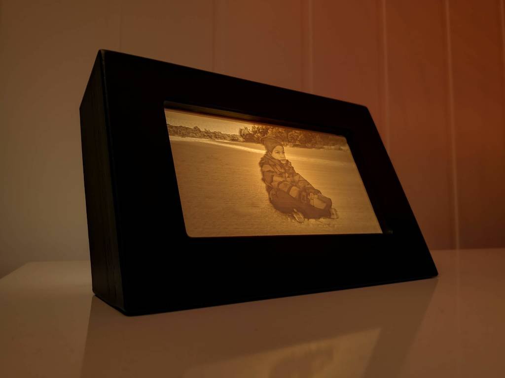 Okvir za fotografije od litofana – 3D štampano