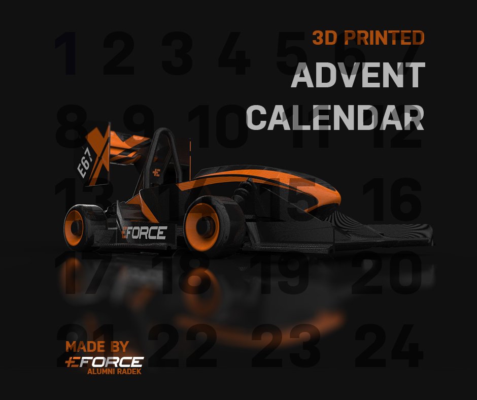 Adventski kalendar za ljubitelje automobila – 3D štampano