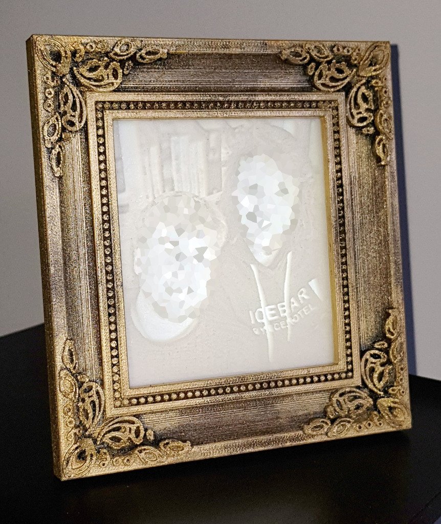 Okvir za fotografije Mini Litofana – 3D štampano