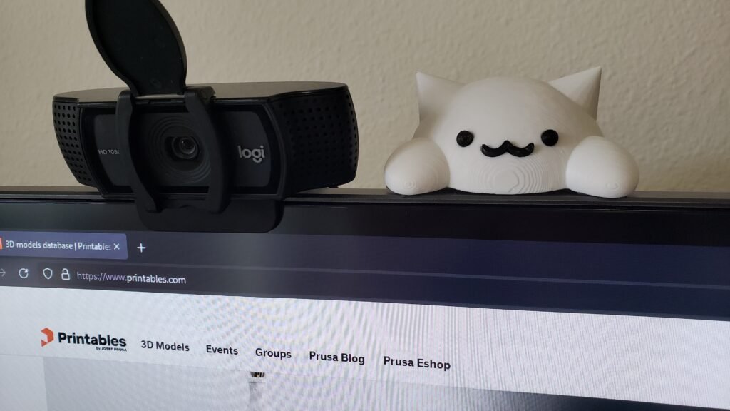 Držač za monitor – Mačak Bongo! – 3D štampano