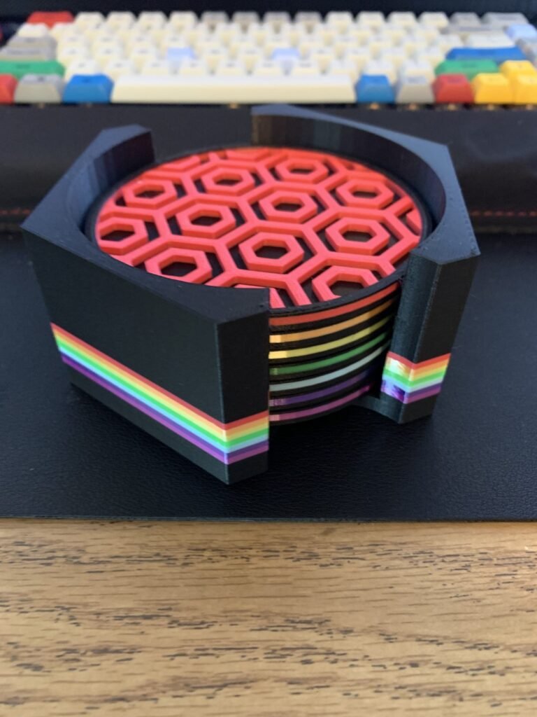 Šestougaoni podstavci za čaše – 3D štampano