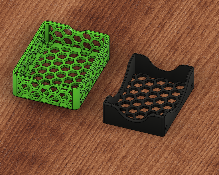 Kutija za karte, prilagodljiva dimenzijama – 3D štampano