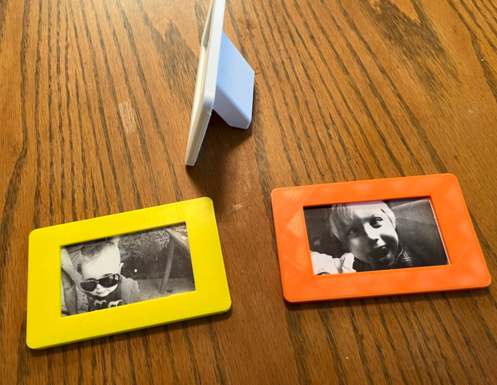 Okvir za fotografije djece, mali – 3D štampano