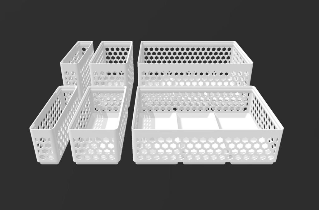 Posjednici kutija za organizaciju alata – 3D štampano