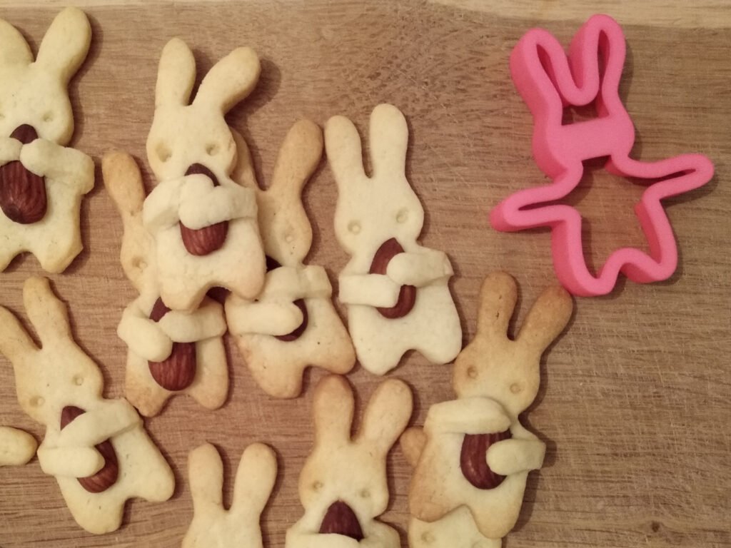 Modla za kolačiće – Zec sa bademom – 3D štampano