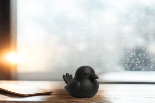 Simpatična Ptica za Dekoraciju Stola – 3D štampano