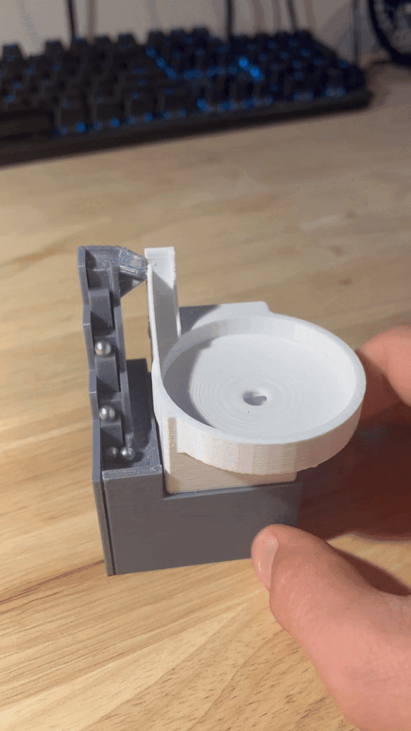 Mini modularni stroj za kuglice – 3D štampano