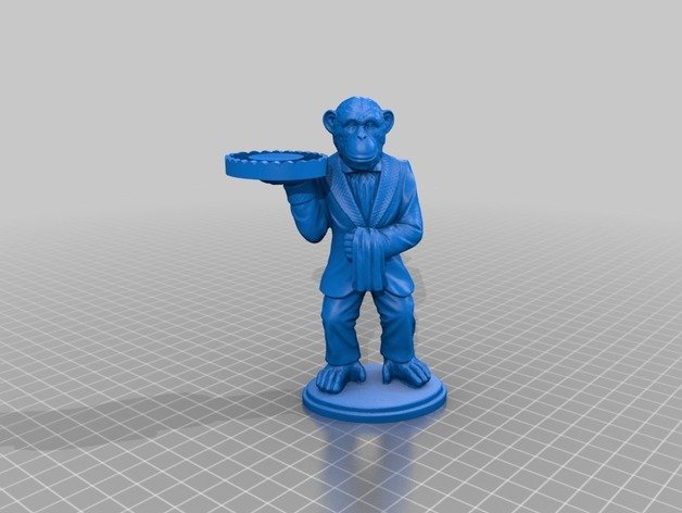 Prstenjara – Majmun Poslužitelj – 3D štampano
