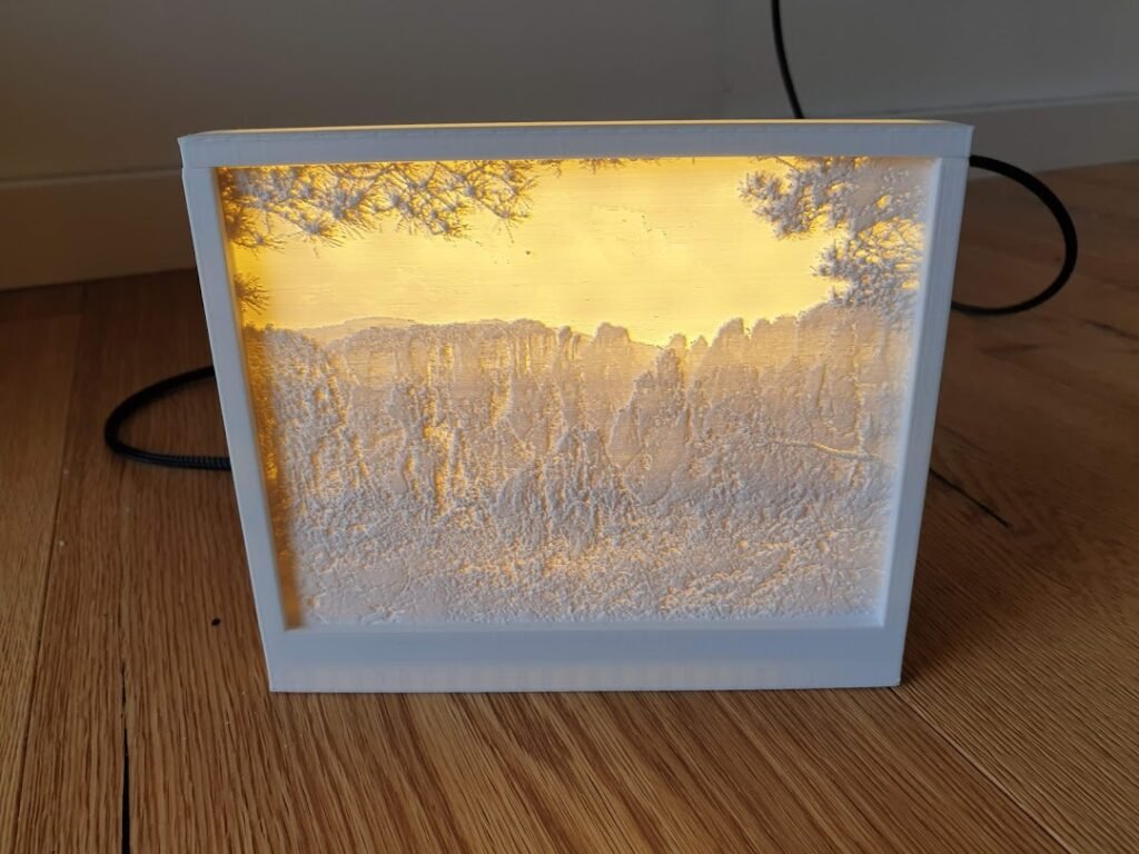 Litofana Okvir za Fotografije – 3D štampano