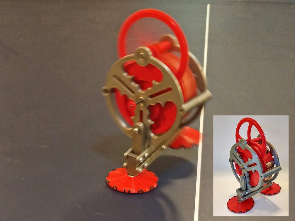 Hodajući žiroskop – zanimljiv pokretni model – 3D štampano