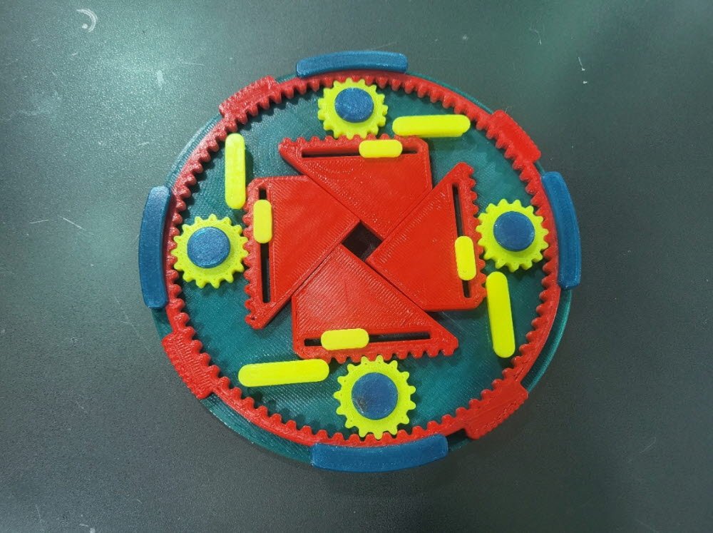 Zupčanik igračka za edukaciju – 3D štampano