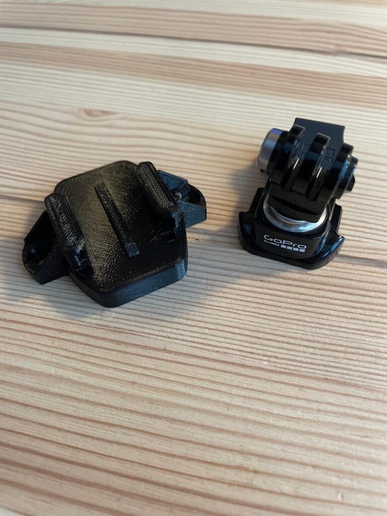 Držač za GoPro – brza montaža – 3D štampano