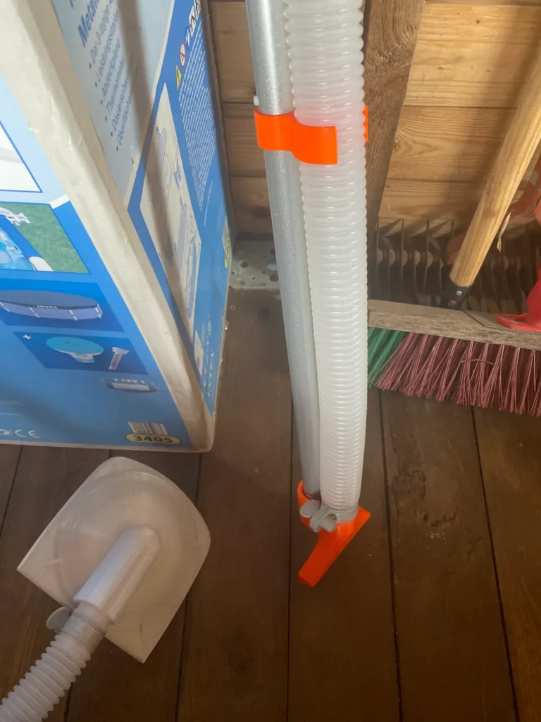 Držač creva za bazen – praktično rješenje – 3D štampano