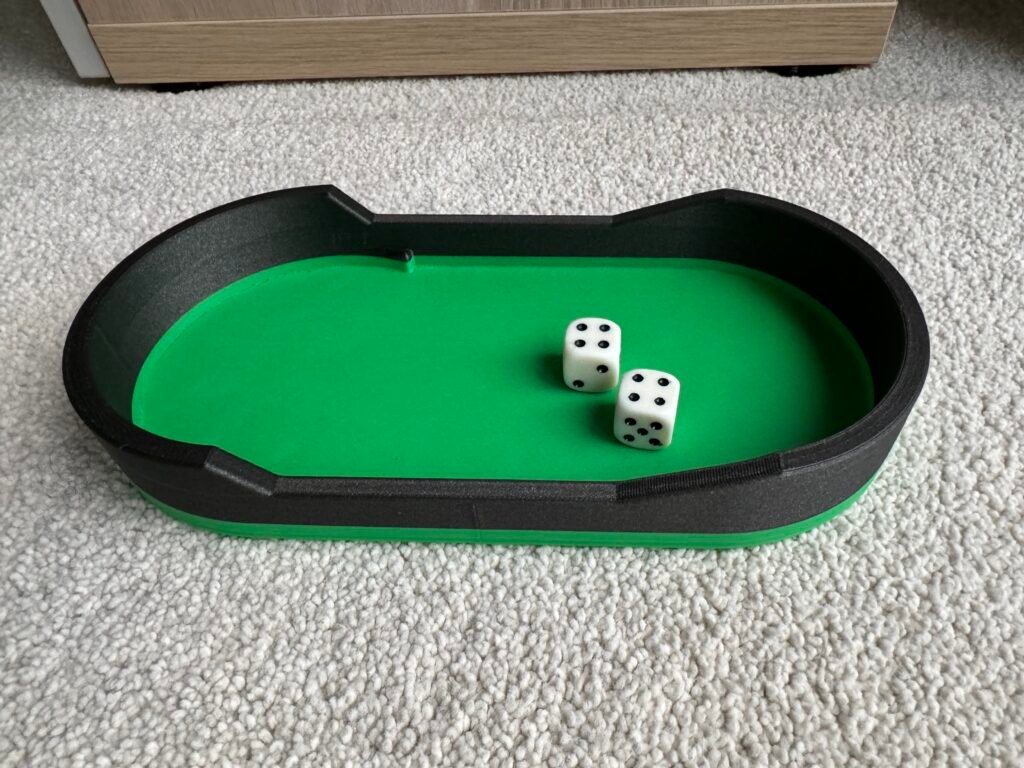 Posuda za tornj za kockice, 96mm – 3D štampano