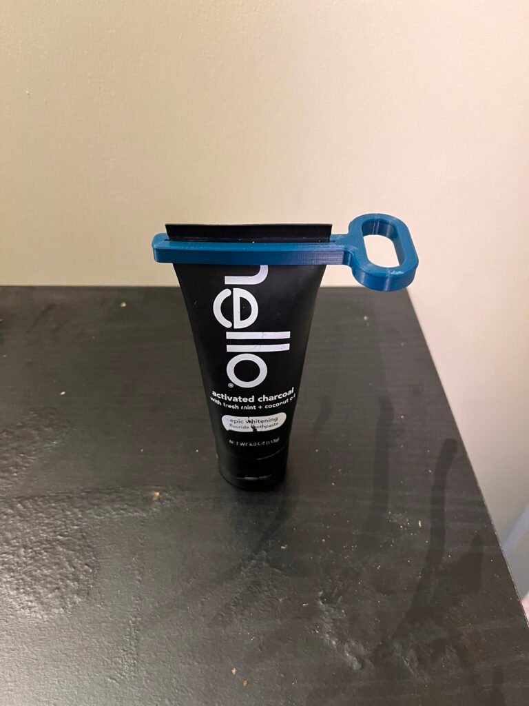 Odvajač zubne paste za kupatilo – 3D štampano