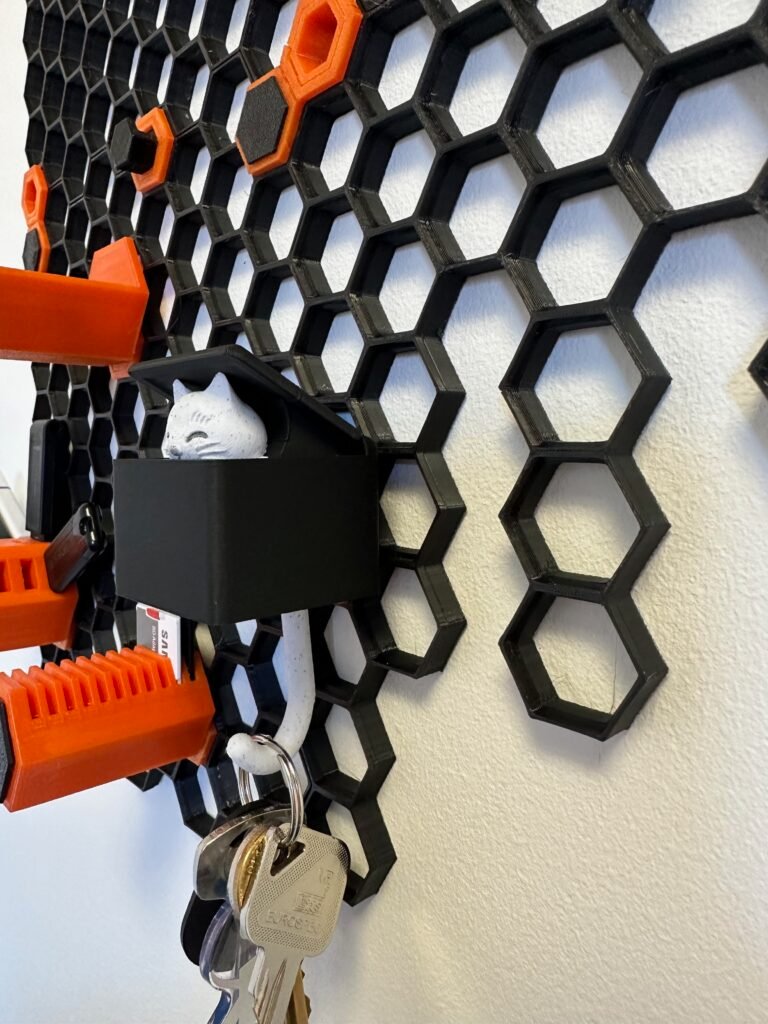 Držač za ključeve – Mačak – 3D štampano