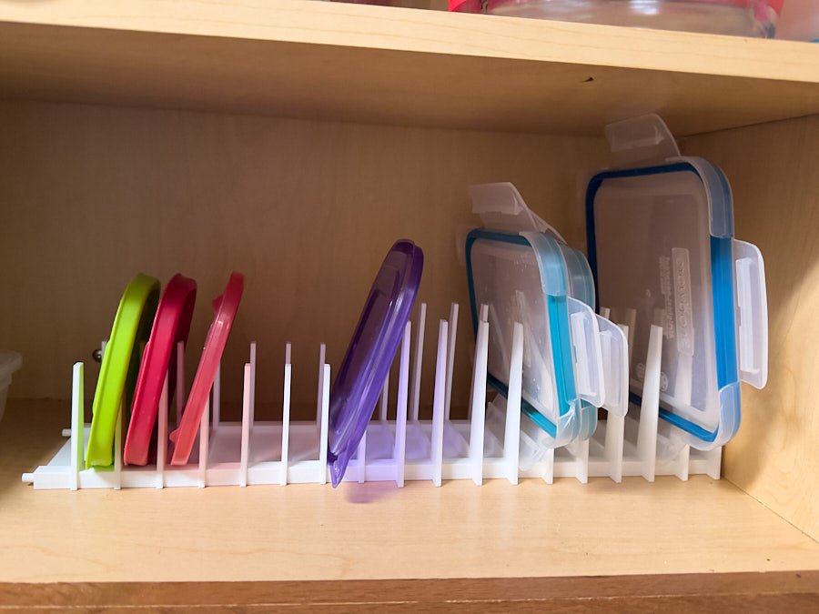 Organizator poklopaca za posude hrane – 3D štampano