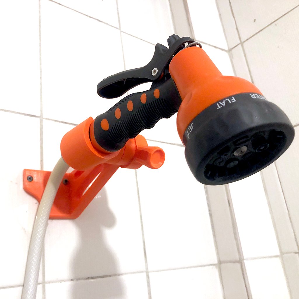 Držač za crevo i tuš bašte – 3D štampano