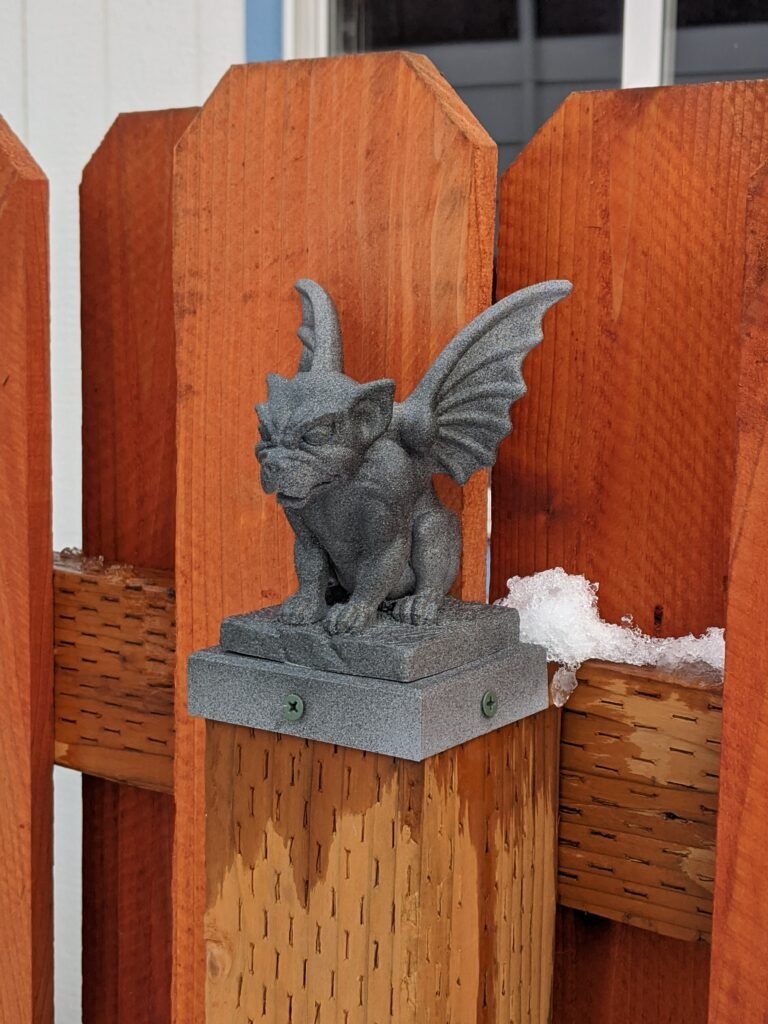 Ukrasi za ogradu – Gargolje – 3D štampano
