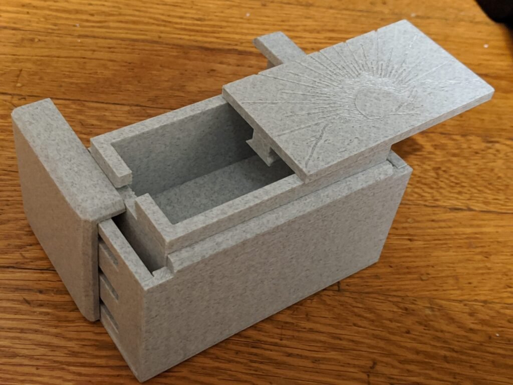 Zagonetna kutija – igračka za rješavanje – 3D štampano