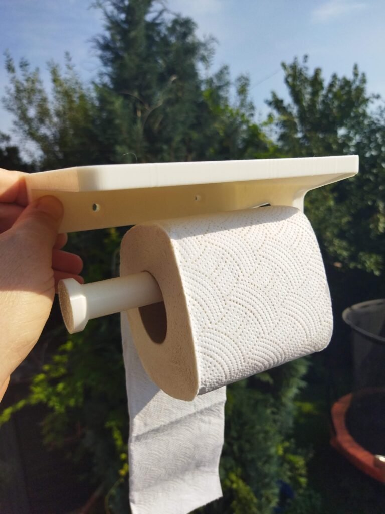 Držač za toalet papir – praktična pomoć – 3D štampano