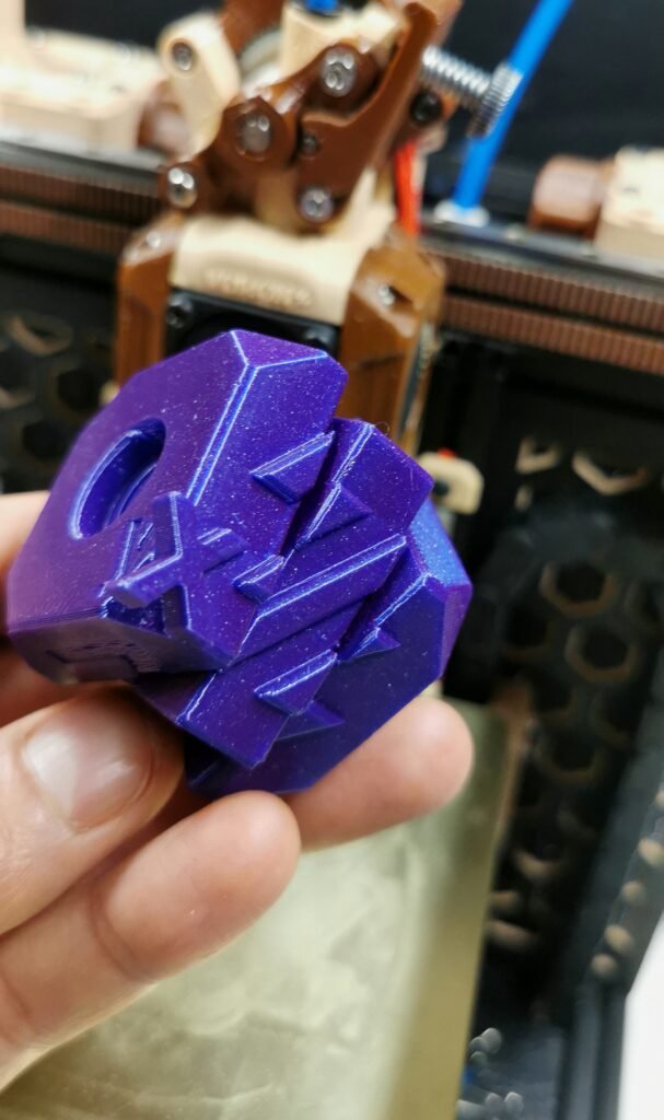 Pribor za ključeve – Voron test kocka – 3D štampano
