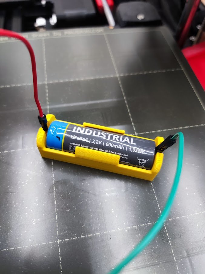 Držač za baterije AA, elektronika – 3D štampano