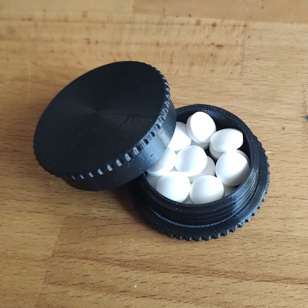 Kutijica za ljekove, praktična pomoć – 3D štampano