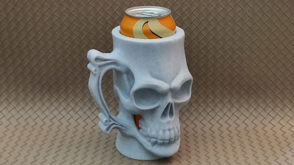 Držač za pivo – Lobanjska posuda – 3D štampano