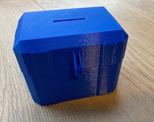 Kutijica za novac, ukrasni sandučić – 3D štampano