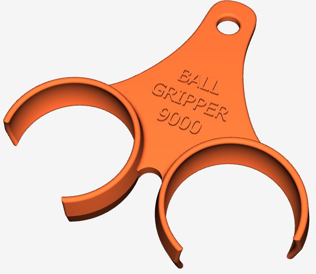 Držač za loptu za golfa – zabava! – 3D štampano