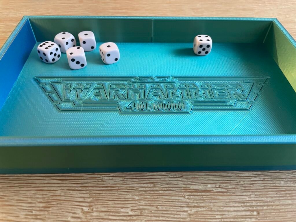 Posuda za kockice Warhammer igara – 3D štampano