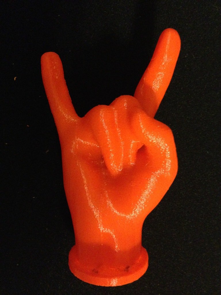 Držač za prstenje, stilizovani rog – 3D štampano