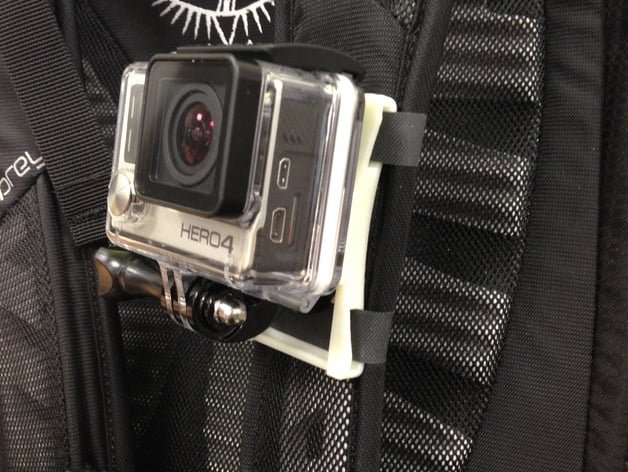 Držač za GoPro na Ruksak – 3D štampano
