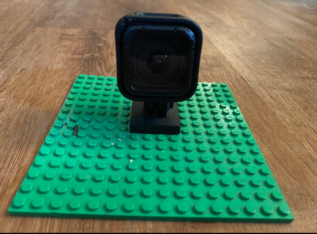 Držač za GoPro od Lego kocki – 3D štampano