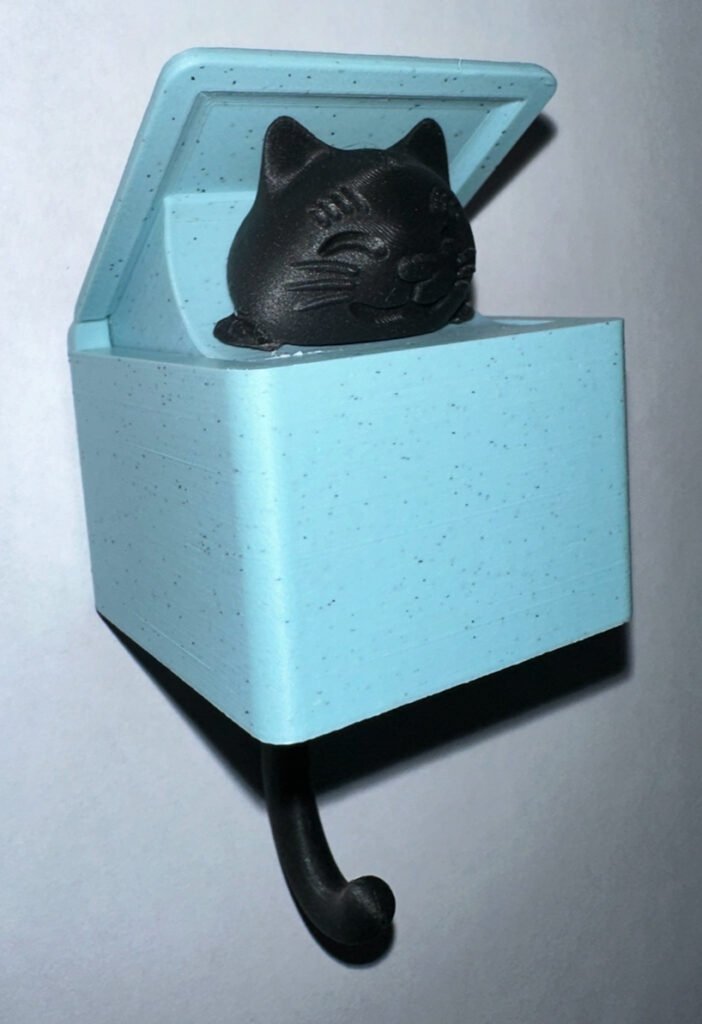 Držač za ključeve – Mačak Pop-Up – 3D štampano
