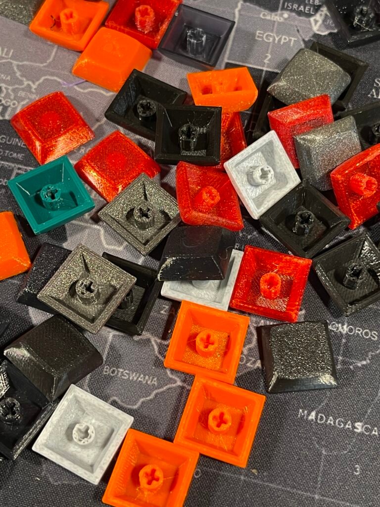 DSA tipka za tastaturu, lako štampana – 3D štampano