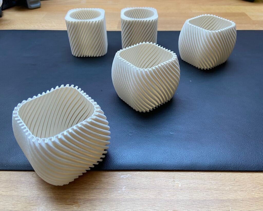 Držači za tealight svijeće – vaza mod – 3D štampano