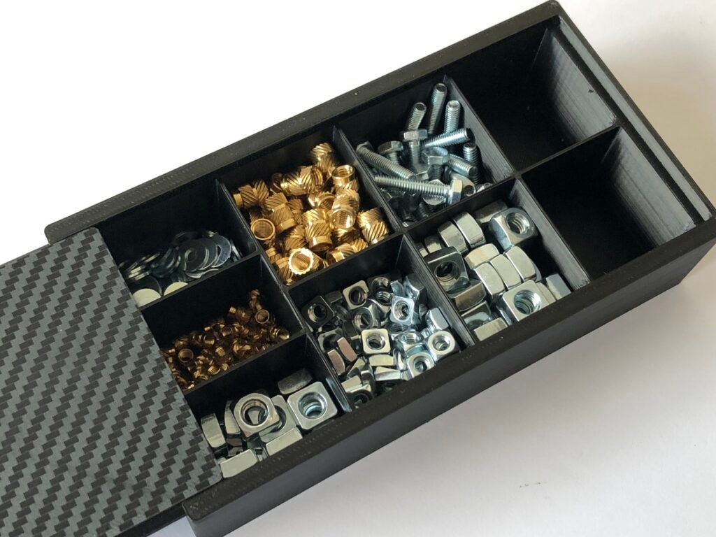 Kutija za vijke sa poklopcem – 3D štampano