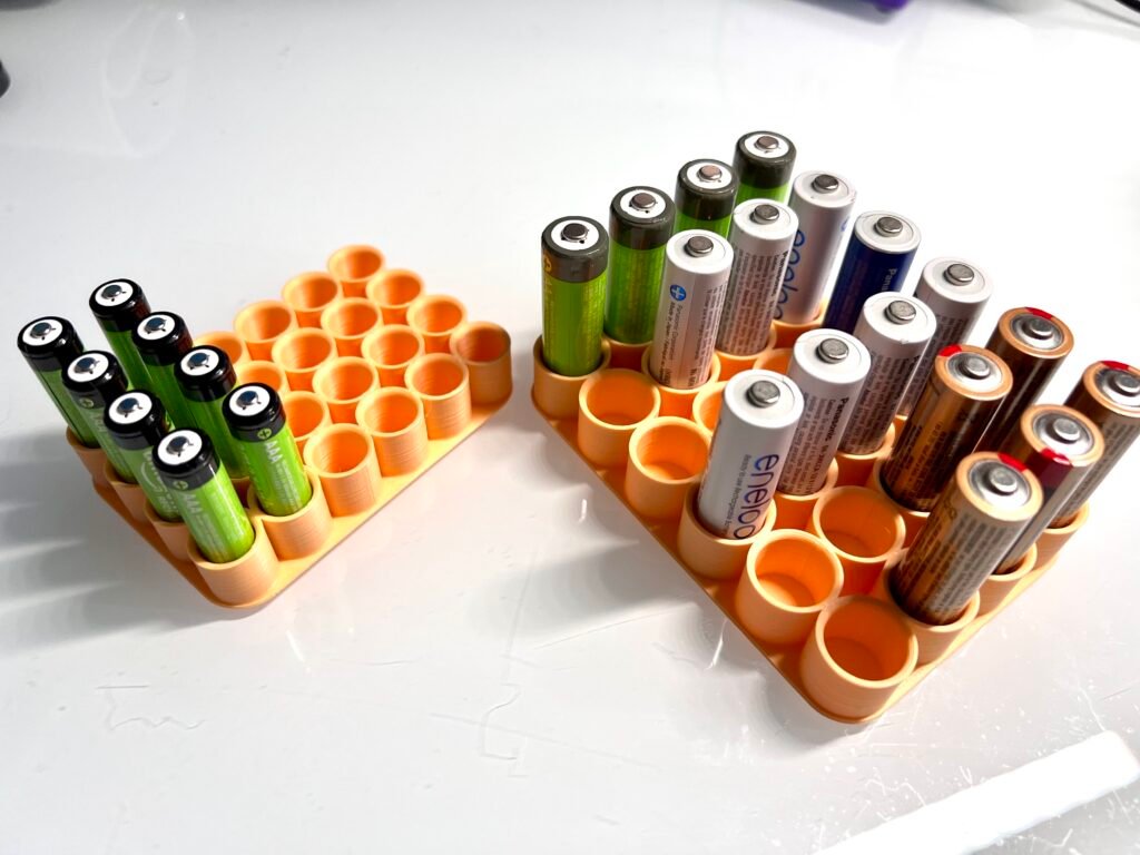 Držač baterija za elektronske projekte – 3D štampano